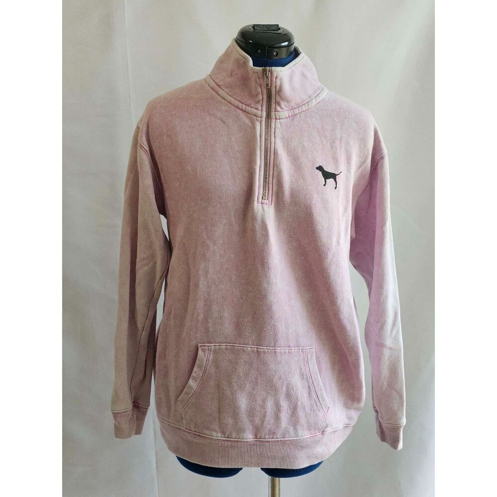 Y2K Sportswear PINK Victoria's Secret Quarter Zip Pullover XS
